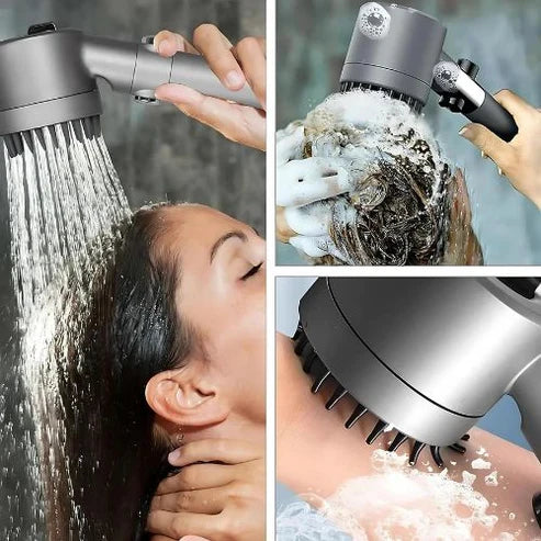 🔥 Compra 1 y Llévate 2 - Cabezal de Ducha TurboPressure™ – Potencia Extrema desde la Primera Ducha