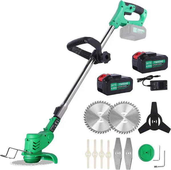 Cortadora de Cesped Inalámbrica TurboBlade™ [2 BATERÍAS DE 48V] + REGALO (GAFAS DE PROTECCIÓN)