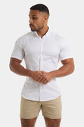 COMPRE 1 Y LLÉVATE 2 - CAMISA MANGA CORTA ULTRA TECNOLÓGICA - NO SE ARRUGA