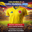 CAMISETA OFICIAL DE COLOMBIA: LA PASIÓN EN TU PIEL