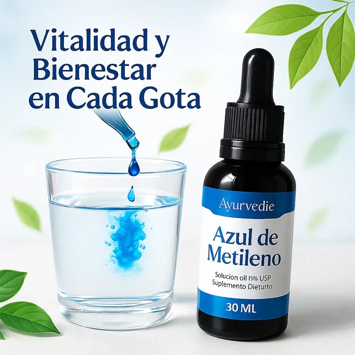 COMPRA 1 y LLÉVATE 2 - Azul de Metileno – Energía, Enfoque y Bienestar en un Solo Producto