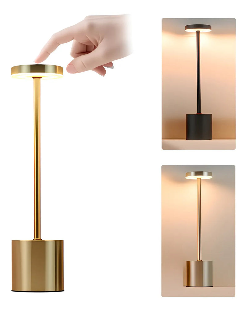 Lámpara De Mesa Led Inalámbrica Recargable