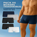 💨 Pack 3x Boxer Ice Pro - Frescura extrema y cero olor